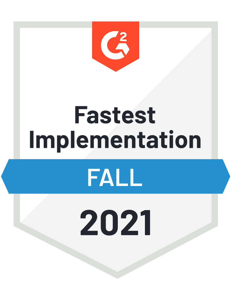 2021 fall fastest implementation