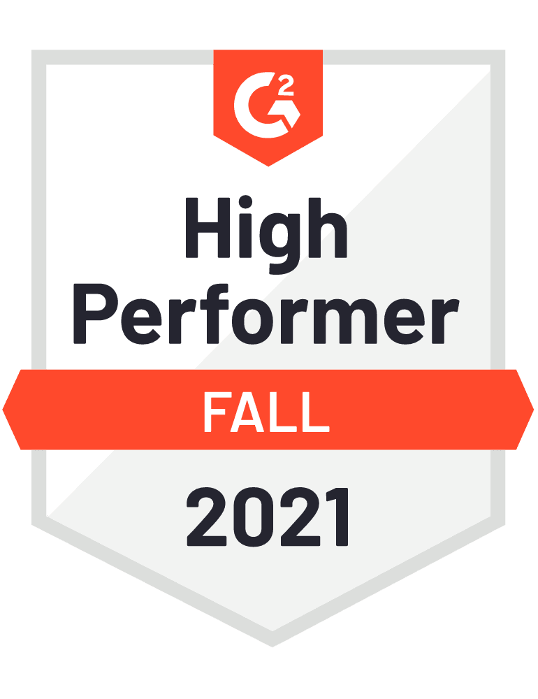 2021 fall high performer