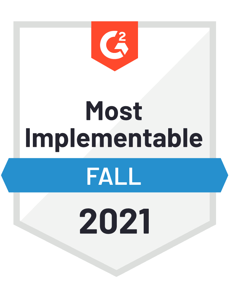 2021 fall most implementable