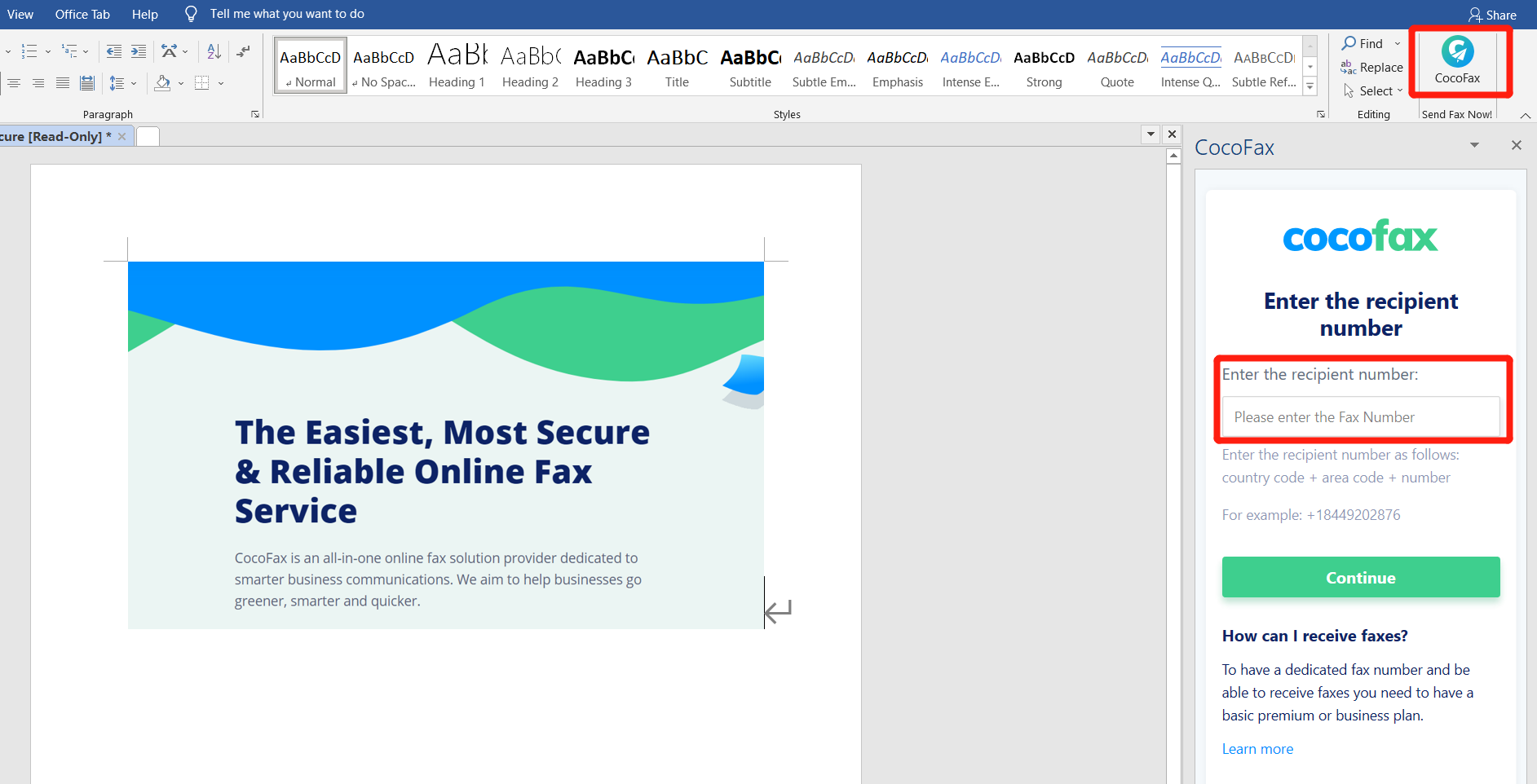 can i fax from my mac using pdf