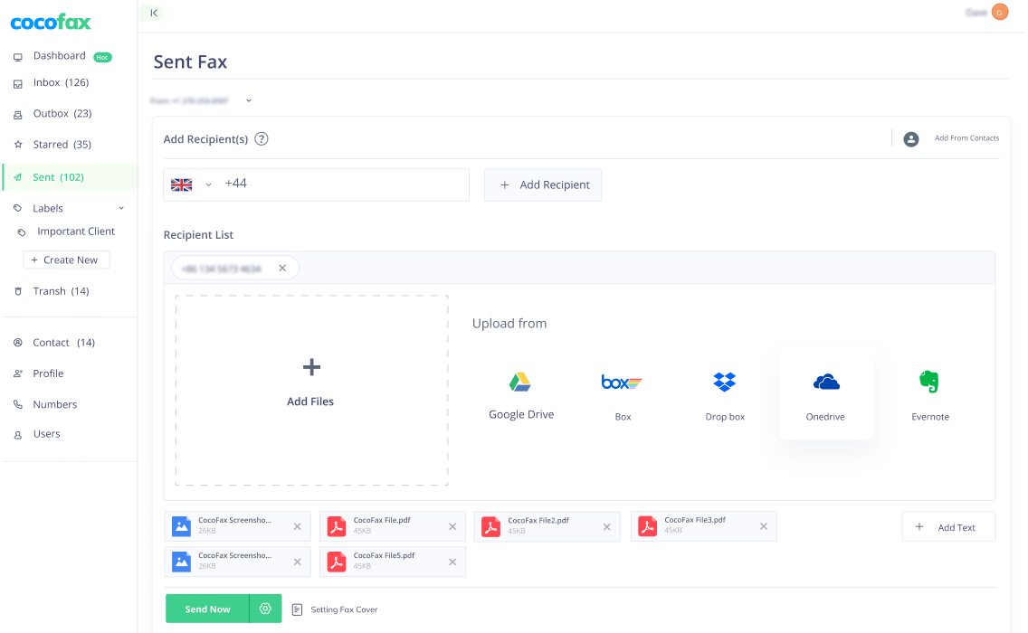 Nextiva vFax: Complex & Slow 