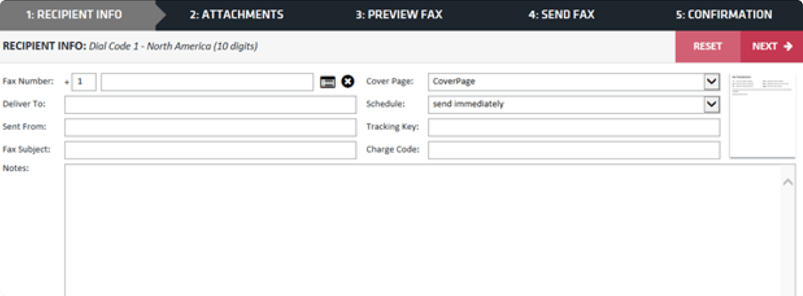 Nextiva vFax: Complex & Slow 